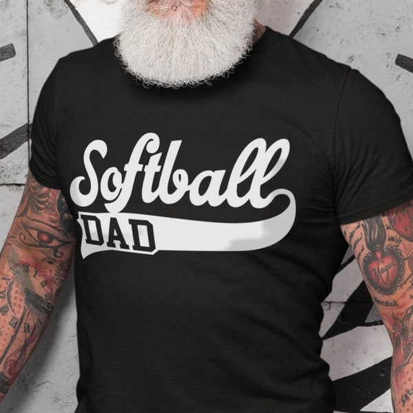 Softball Dad SVG, Softball Dad PNG