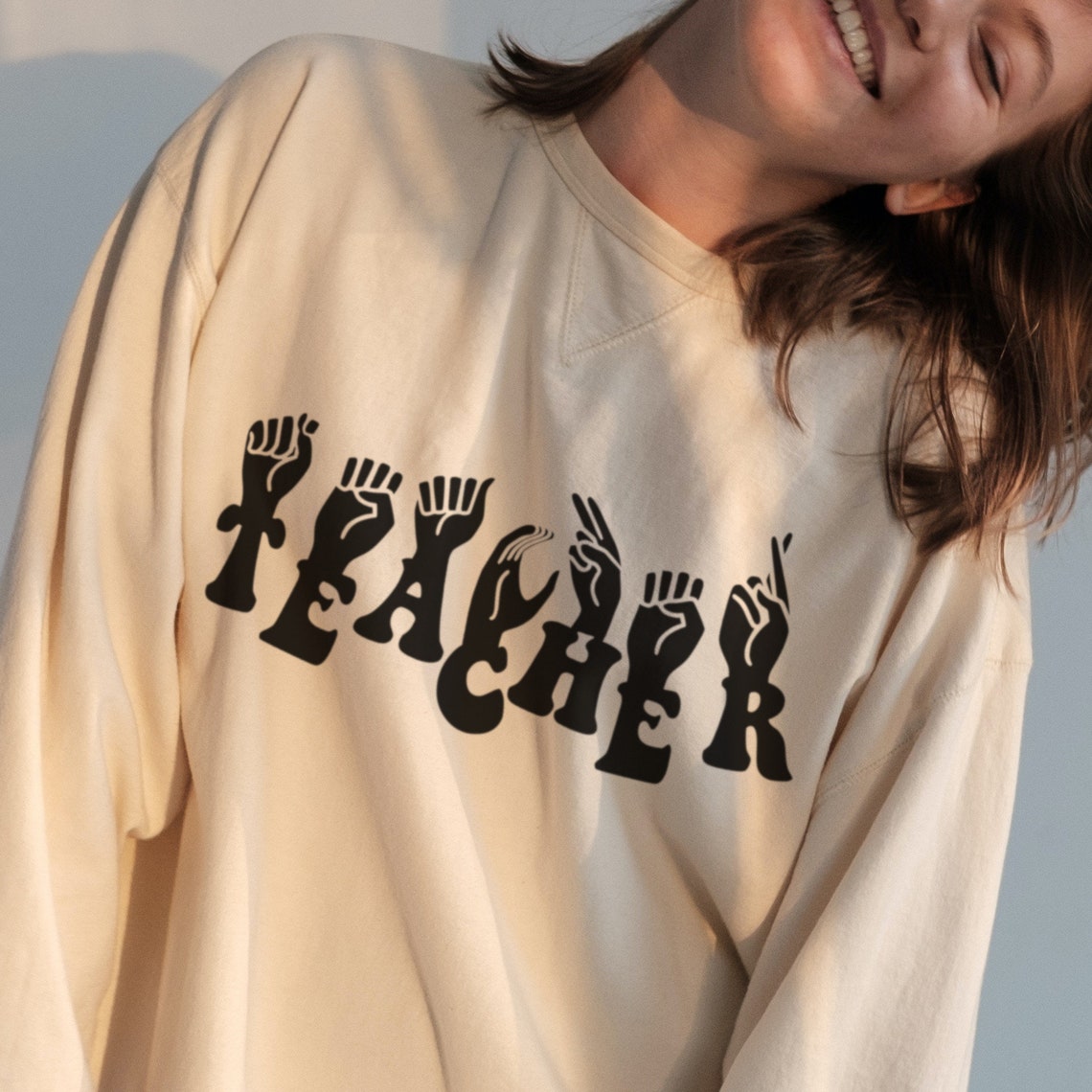 ASL Teacher SVG Etsy