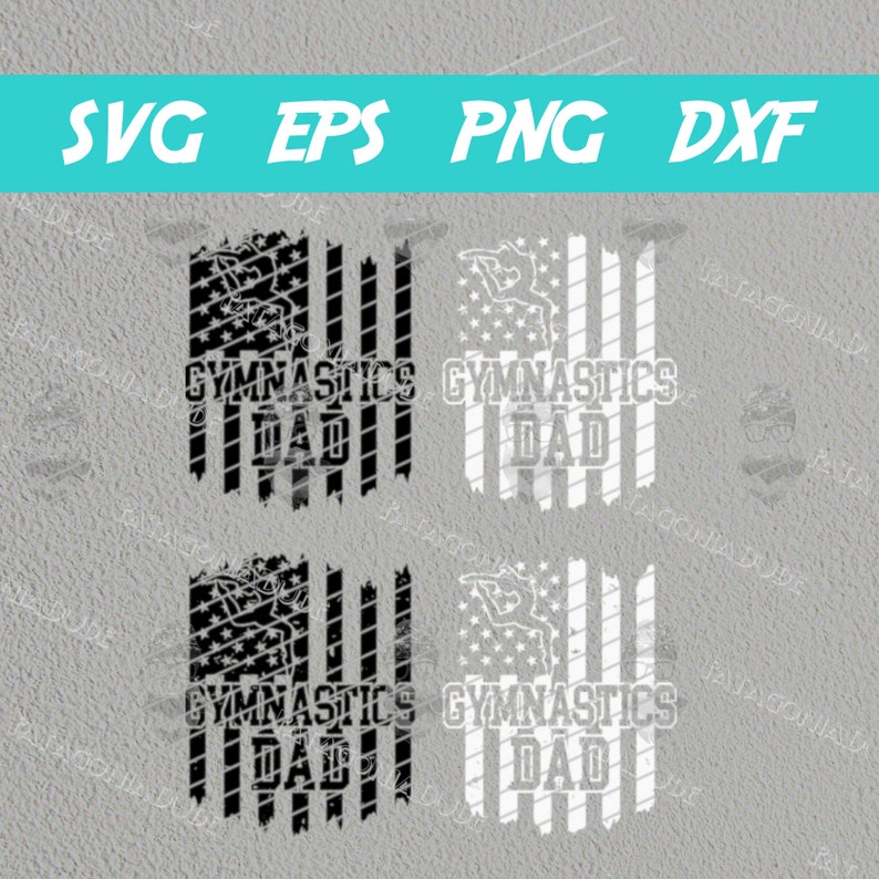 Gymnastics Dad SVG PNG, Gymnast Dad SVG, Gymnastics Father Shirt Svg