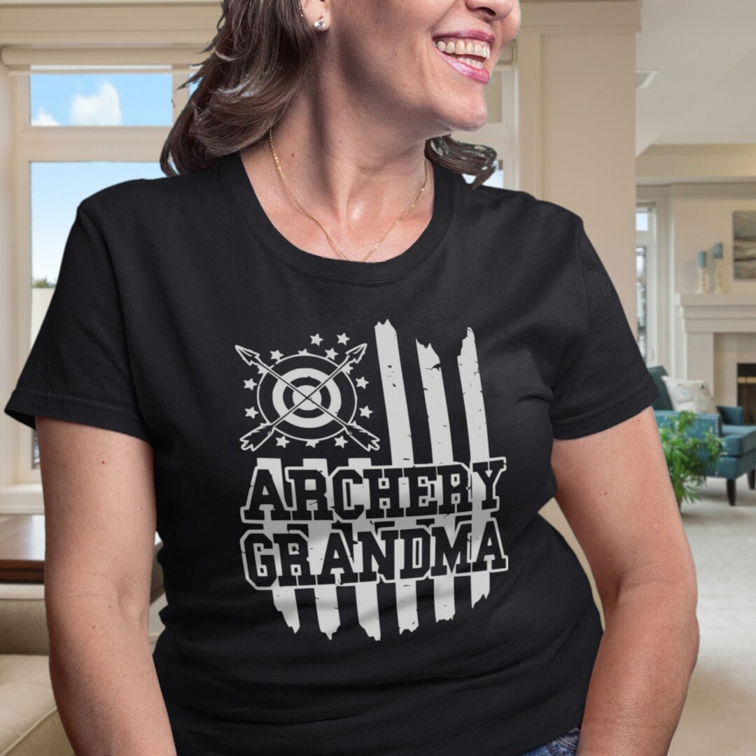 Archery Grandma SVG PNG Etsy