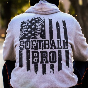 Softball Brother SVG, Softball Bro PNG