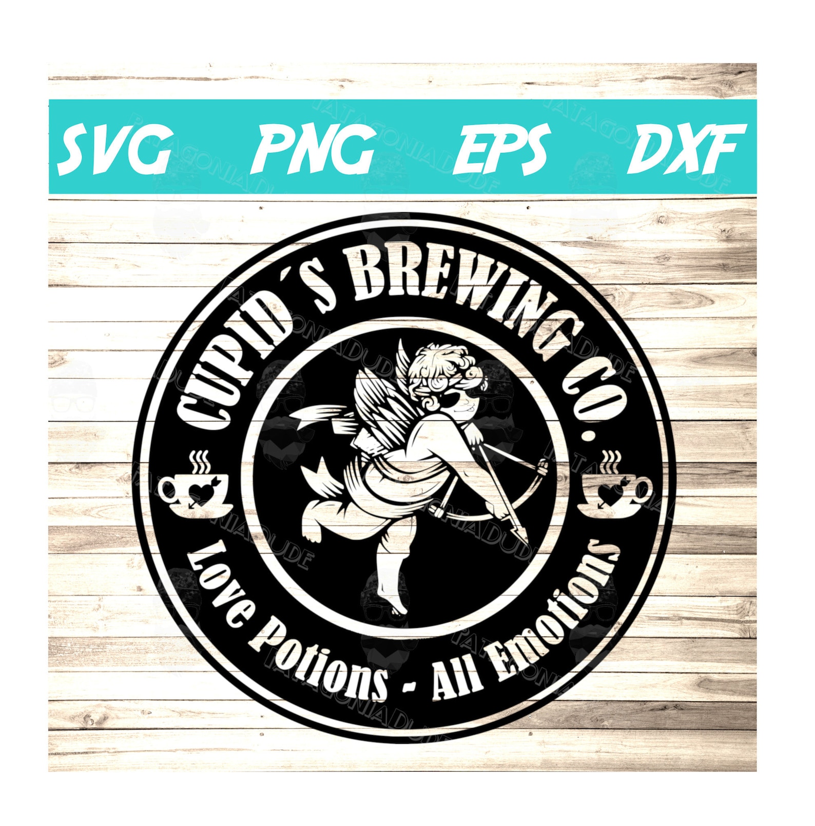 Cupid's Brewing Co SVG | Etsy