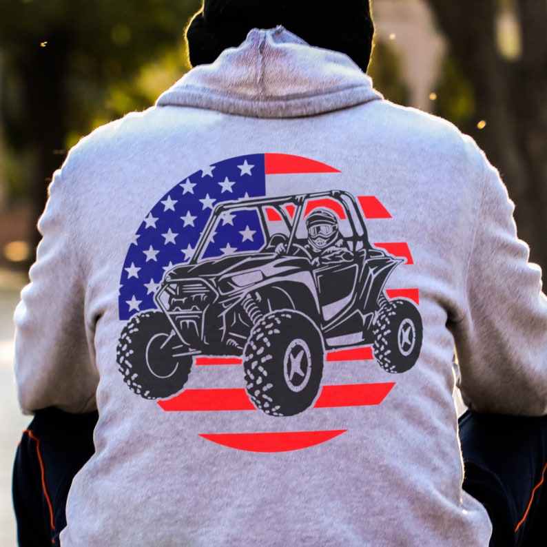ATV SVG USA Flag Etsy