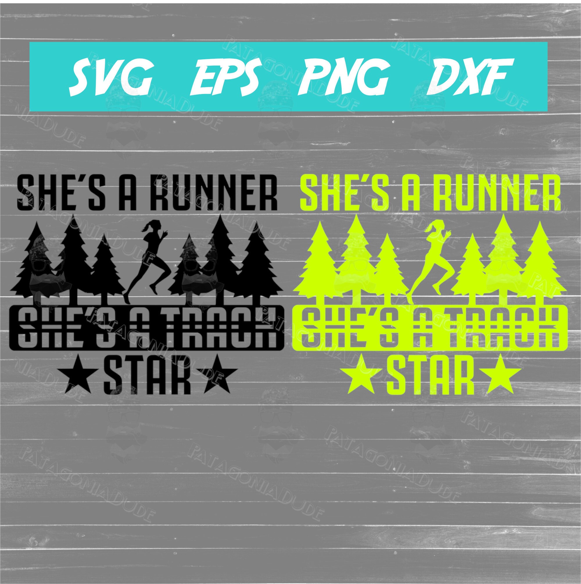 She's a Runner She's a Track Star SVG Etsy Canada
