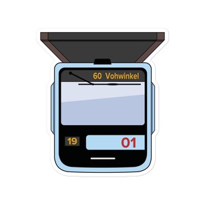 ヴッパータール吊り鉄道第15世代ステッカー