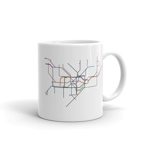 ロンドン地下鉄路線図マグカップ