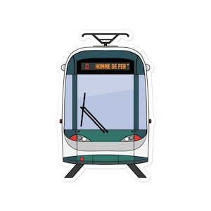 ストラスブール トラム ステッカー
