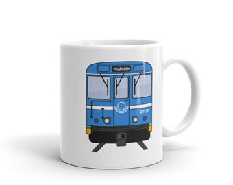 Stockholm Metro Train Class C6 Mug