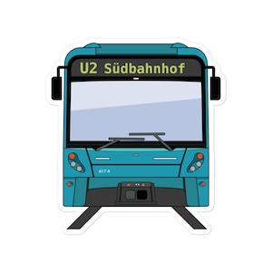 フランクフルト U-Bahn 電車ステッカー