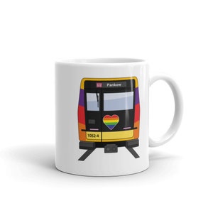ベルリン U バーン 列車 クラス IK レインボー エクスプレス マグカップ