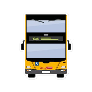 ベルリン 2階建てバス ステッカー