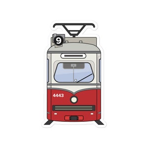 ウィーン路面電車タイプEステッカー