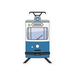 ミュンヘン路面電車クラスMステッカー