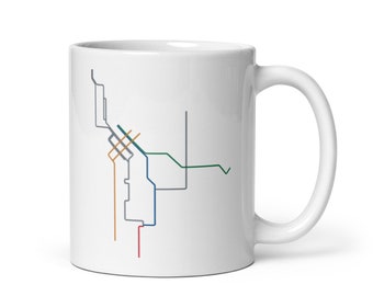 Minneapolis–Saint Paul Metro Transit Transit Map Mug
