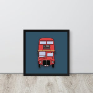 ロンドンバス AEC ルートマスター ウォールアート