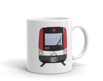 Barcelona Metro Train 9000 Series Mug