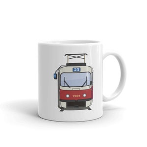 プラハ トラム タトラ T3 マグカップ