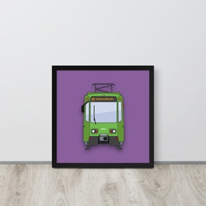 ハノーファーシュタットバーンの鉄道の壁アート