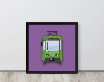 Hanover Stadtbahn Train Wall Art