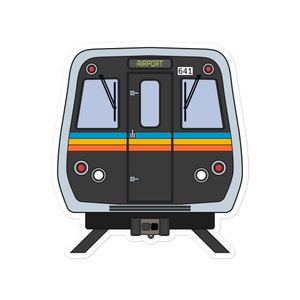 アトランタ MARTA 鉄道 電車 ステッカー