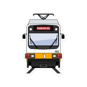 ダラス DART ライトレール トレイン ステッカー