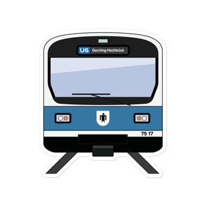 ミュンヘン地下鉄 B クラス ステッカー