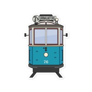 ストックホルム トラム Djurgårdslinjen ステッカー