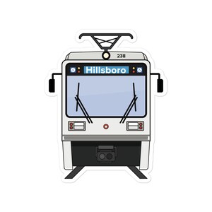 ポートランド MAX ライトレール トレイン SD660 ステッカー