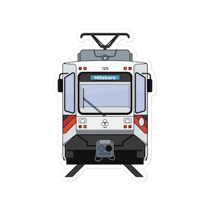 ポートランド MAX ライトレール トレイン タイプ 1 ステッカー