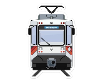 Portland MAX Light Rail Train Type 1 Sticker