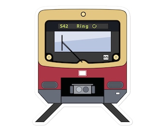 Berlin S-Bahn Train Class 481 Sticker