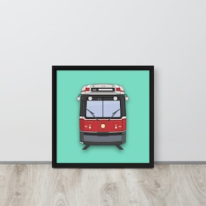 トロント CLRV 路面電車の壁アート