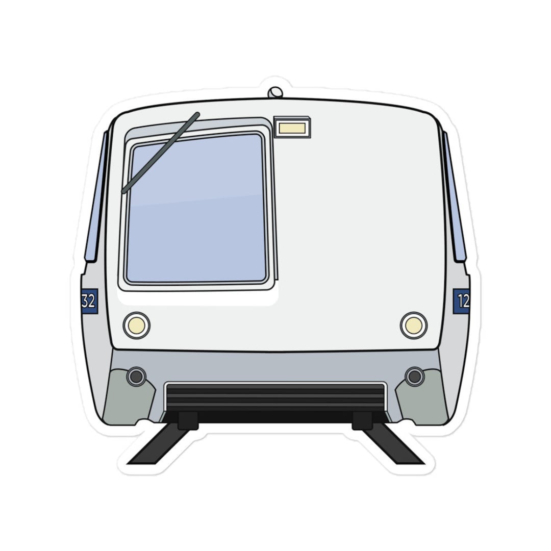 San Francisco BART Train A Series Sticker - Etsy