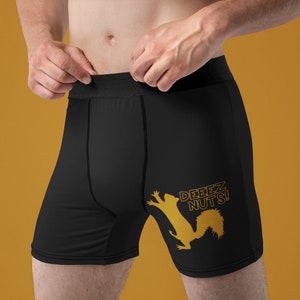 Deez Nuts Mens Boxer Briefs, Dirty Adult Boxers, Sexy Gift For Him, Valentine&#39;s Day Boxer Briefs For Him, Sexy Gift For Him, Dirty Boxer Fun