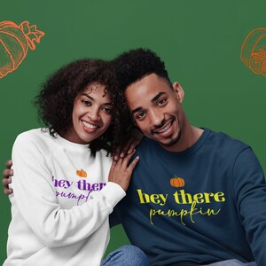 Hey There Pumpkin Sweatshirt Pumpkin Sweatshirt for Women Hey Pumpkin Sweater Autumn Sweatshirts Fall Sweater Autumn Jumper Fall Gift Etsy UK