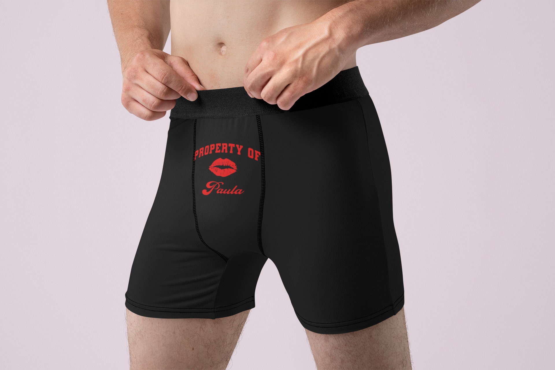 Property Of Boxers, Personalized Boxer Briefs, Sub Dom Boxers