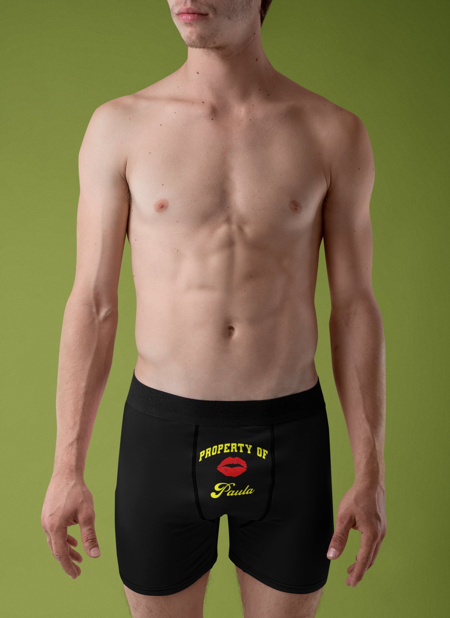 Property Of Boxers, Personalized Boxer Briefs, Sub Dom Boxers