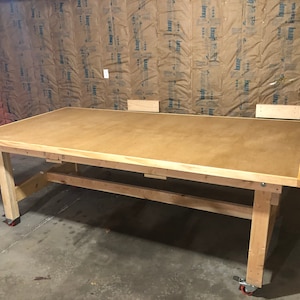 Folding Workbench Plans- Wall Mountable