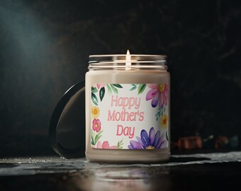 Happy Mothers Day Scented Soy Candle, 9oz