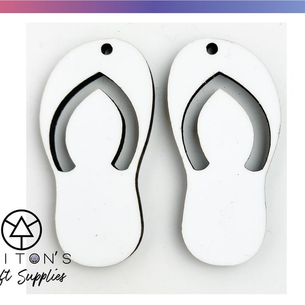 Sublimation Flip Flop Blanks Bulk Etsy