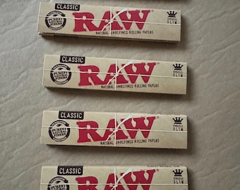 5 Pack of Raw King Size Slims