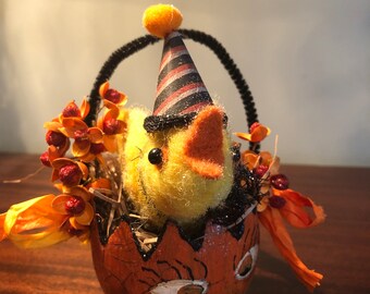 pollito de halloween