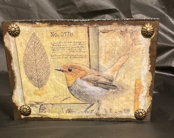 Bloque de arte botánico