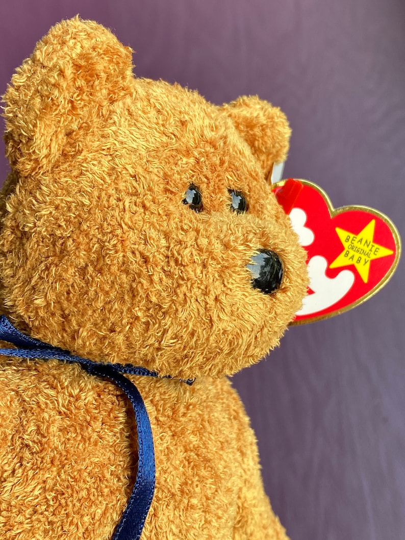 Rare fuzz Ty Beanie Baby With Tag Errors and Specialties Mint Condition