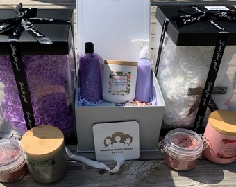 Spa gift sets, hair care gifts for Mother’s Day , Birthdays , Anniversaries, holidays & weddings(special occasion) I love myself gift sets