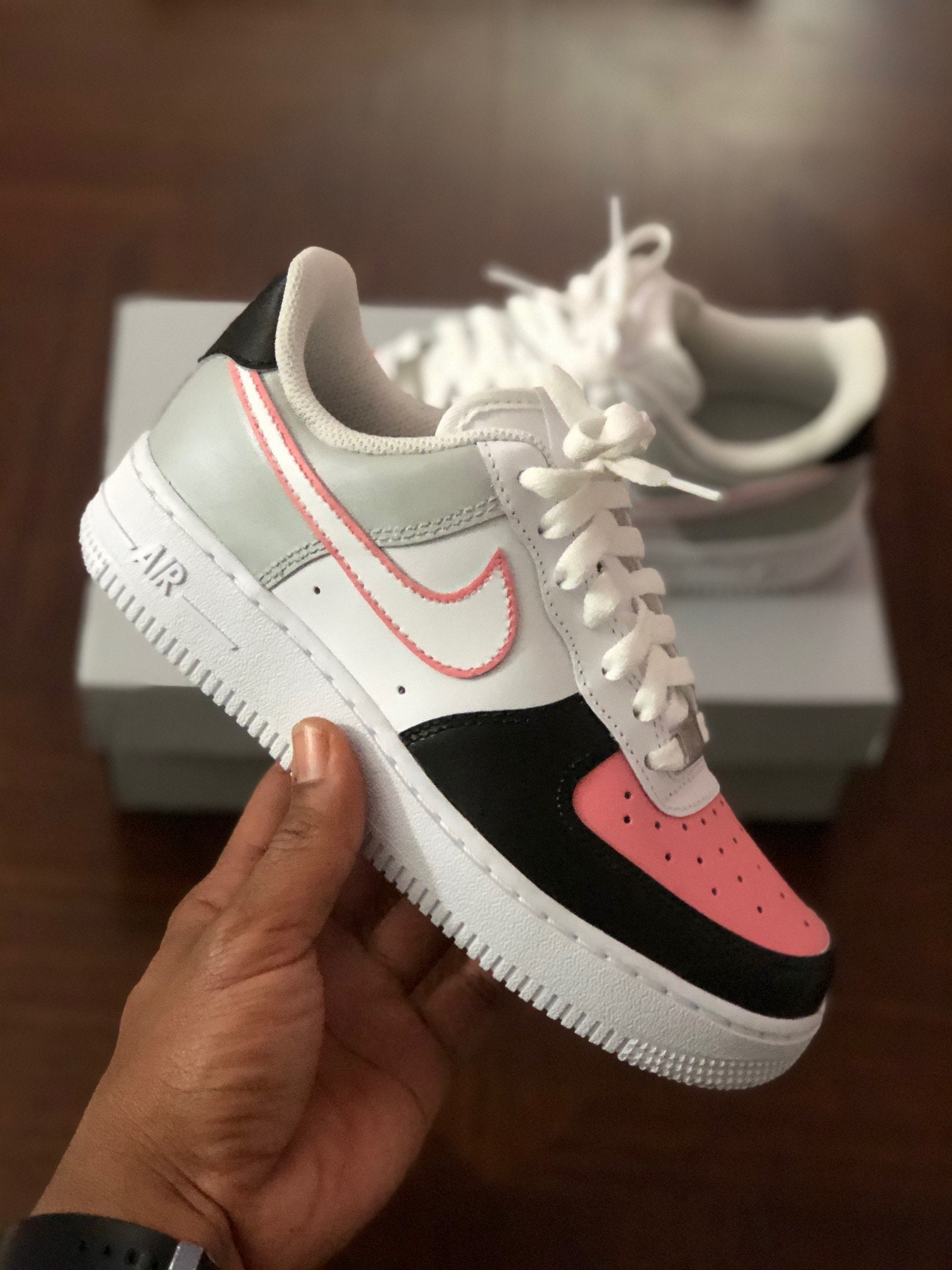 Custom Painted Nike Air Force 1 – The Print Shop Corner