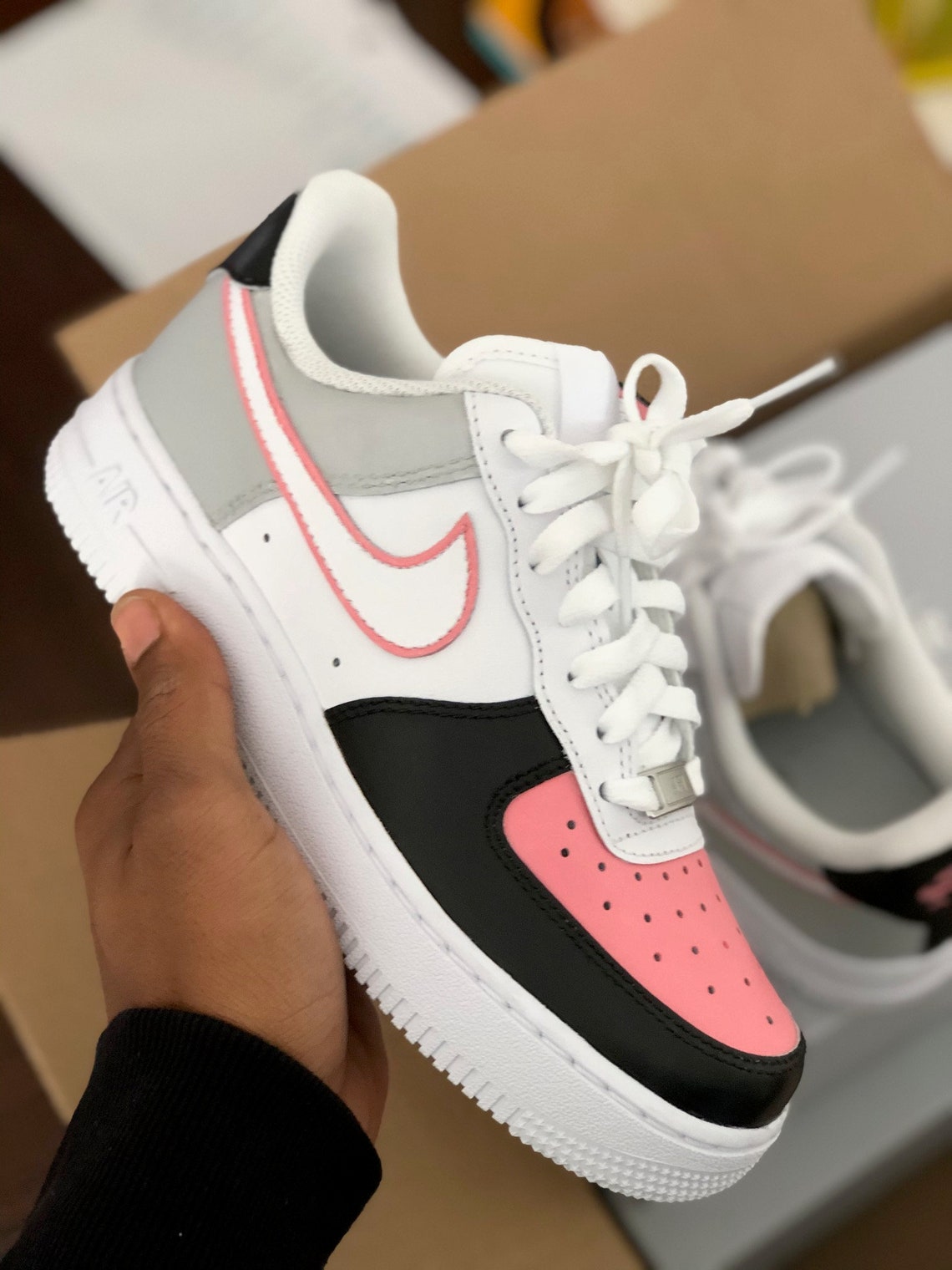 Multi-colored Custom Air Force Ones - Etsy