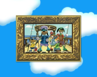 Billy Budd's First Annual Fishing Tournament - Great Moments - Series 1 Toontown Online Trading Card