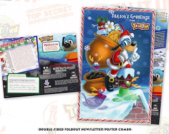 December/January 2007 Christmas - Member Mailers Newsletter - Toontown Online
