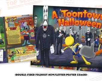 October/November 2007 Halloween - Member Mailers Newsletter - Toontown Online